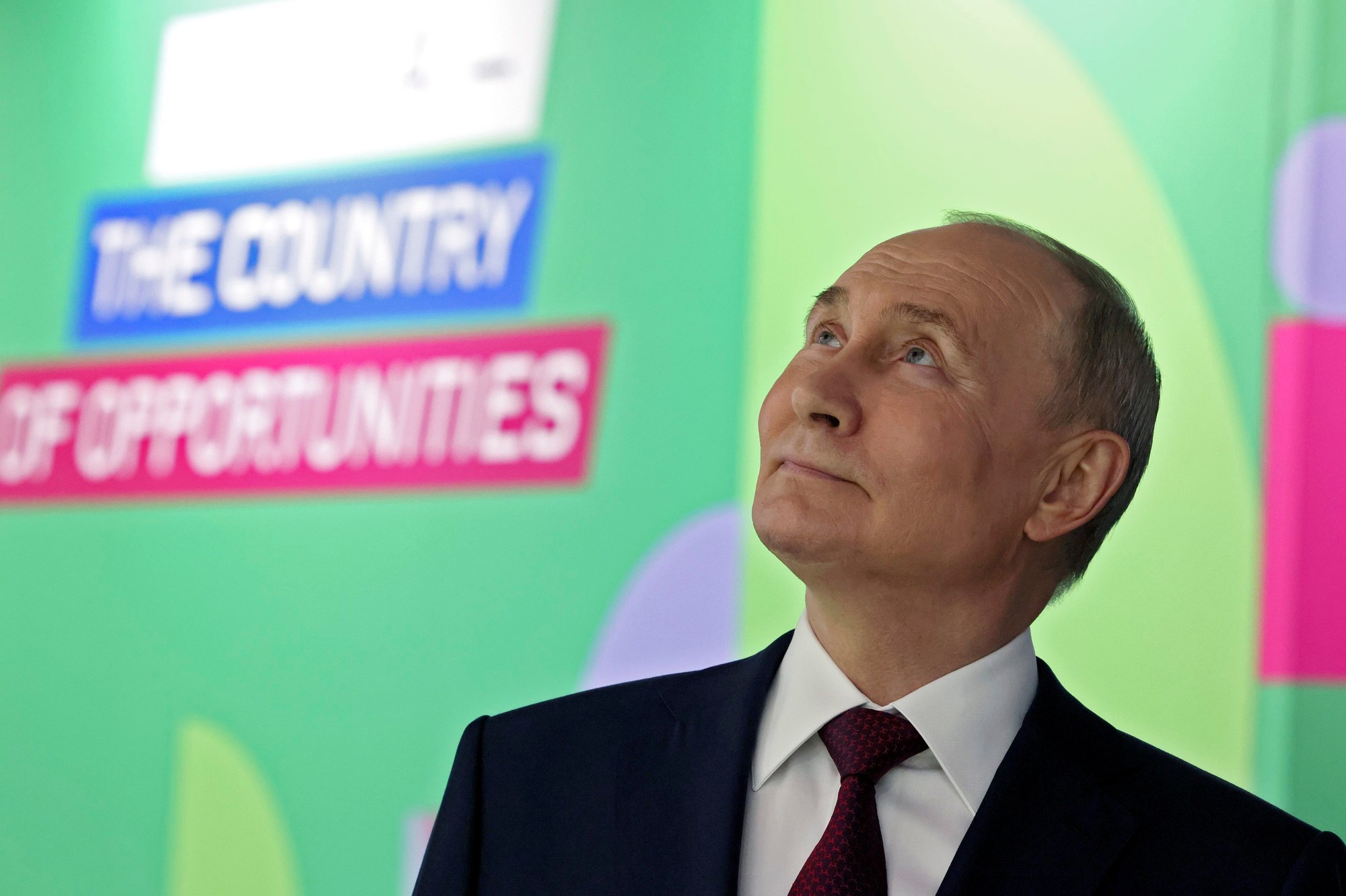 Ruský prezident Vladimir Putin.