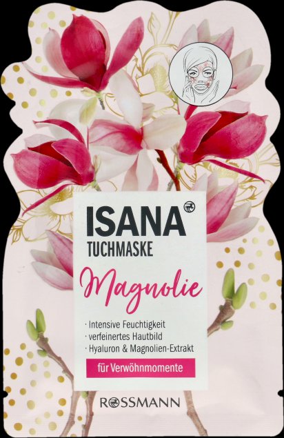 Isana Maska w płachcie Magnolia (Cena: 5,99zł / 1szt)