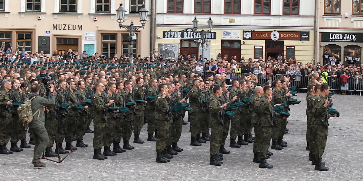 Przysięga 3 Podkarpackiej Brygady Obrony Terytorialnej