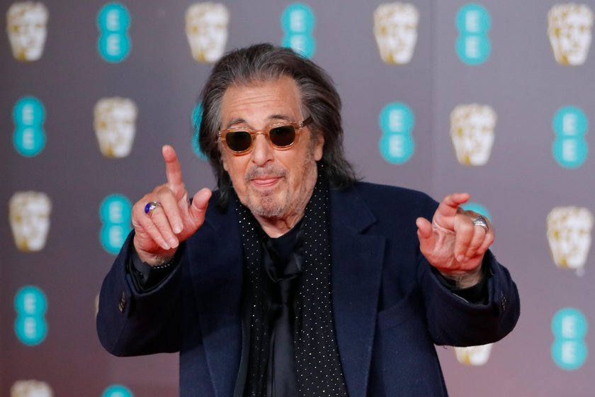 BAFTA 2020: Al Pacino wywrócił się na czerwonym dywanie