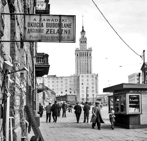 Plac Grzybowski, lata 60.