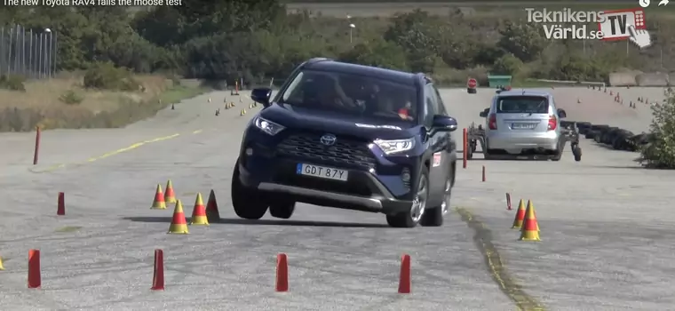 Toyota poprawia RAV4, by zdać test łosia