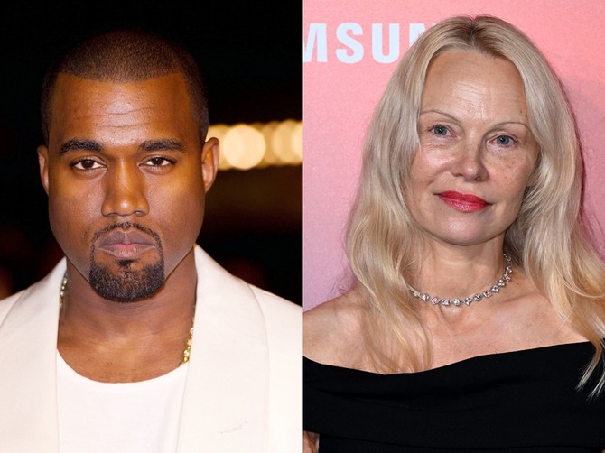 Kanje Vest i Pamela Anderson