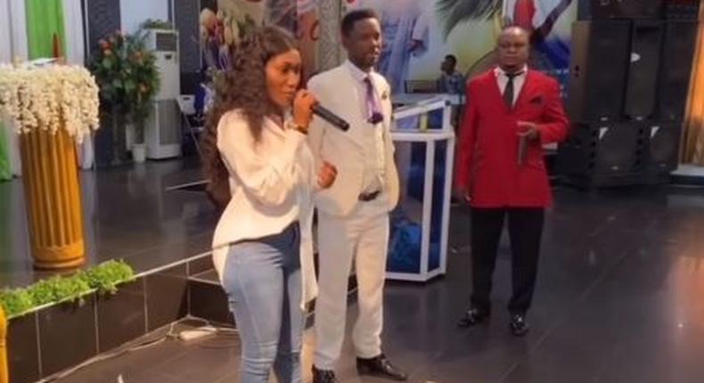 Wendy Shay at church