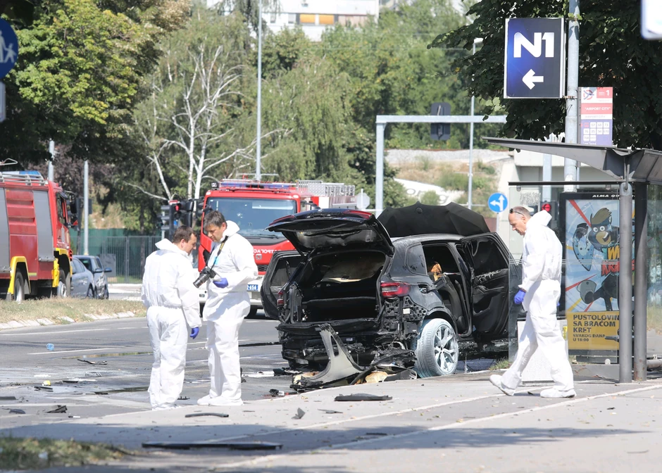 Eksplozija Stojanovićevog "bmw-a"