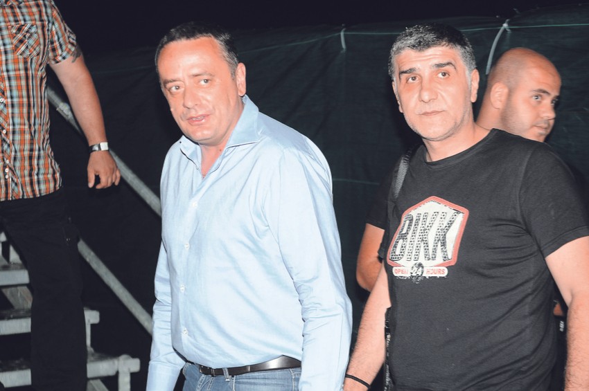 Aleksandar Antić bio je među VIP gostima festivala. On je slušao Bajagin nastup