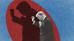 Donald Trump: Joe Biden to "stary, zepsuty worek g... a, wyeliminowałem go z wyścigu"