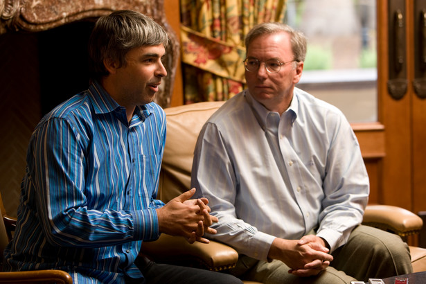 Larry Page i Eric Schmidt