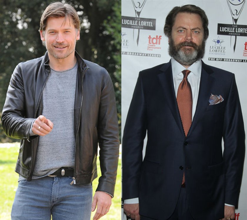 44 lata: Nikolaj Coster-Waldau i Nick Offerman