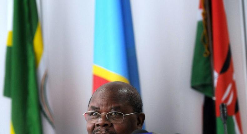 Former Tanzanian President Benjamin Mkapa, pictured in 2009, was asked by Burundi's government to arrest several leaders of the main opposition party who will be in attendance at the Arusha peace talks