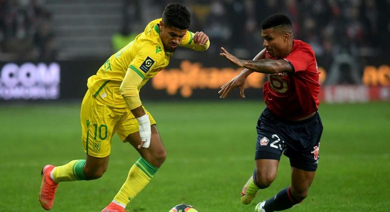 Lille were angered by the state of their own pitch on Saturday Creator: FRANCOIS LO PRESTI