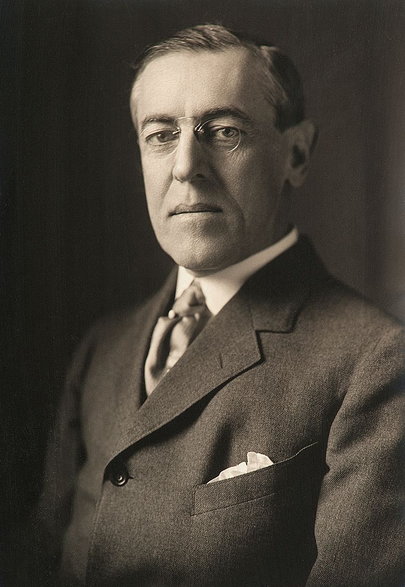 Prezydent Woodrow Wilson