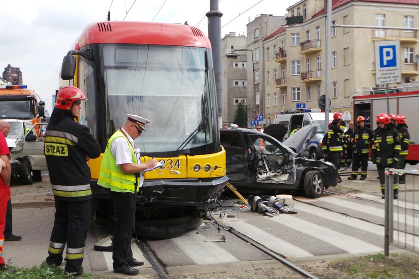 Wypadek na Ochocie