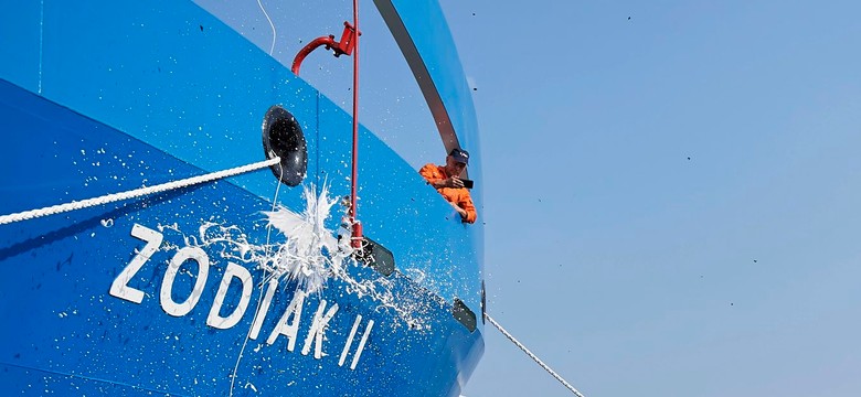 Statek pod portugalską banderą uderzył w polski Zodiak II