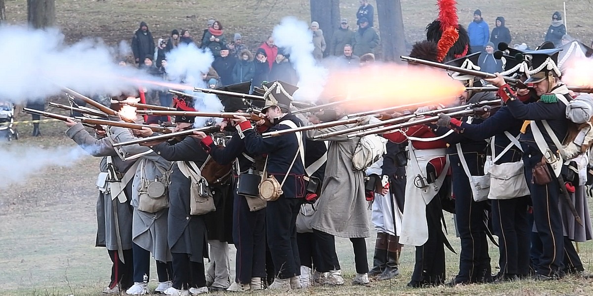 Francuzi pobili Rosjan i Prusaków pod Olsztynem.