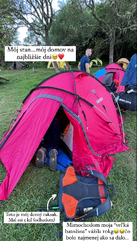Kristína Kocian sa vybrala na dobrodružnú cestu. 