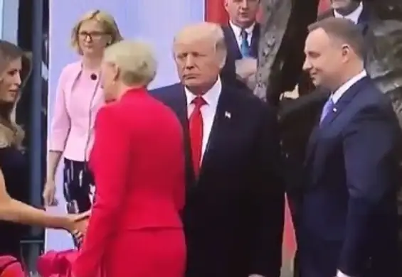 Agata Duda pominęła Donalda Trumpa. Drobna złośliwość czy przypadek?