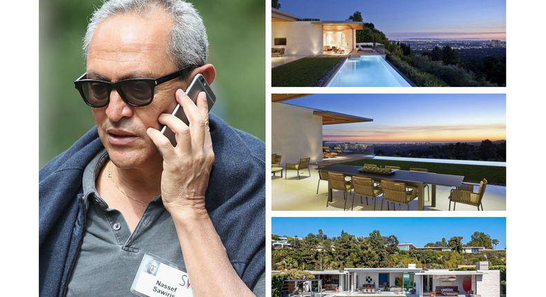 The luxurious home, reportedly worth $24 million, is a testament to Sawiris' success and serves as a reminder of all he has achieved. The exterior of the property is equally as impressive as the interior, with perfectly manicured gardens and an inviting pool area.