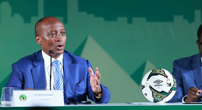 Patrice Motsepe, CAF President.