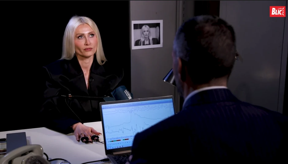 Slađana Mandić na Blic poligrafu otkrila sve o Aneli Ahmić i Saši Popoviću: "Vikao je na mene"