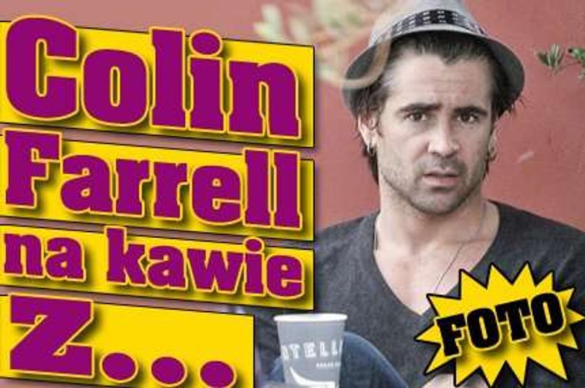 Colin Farrell na kawie z...