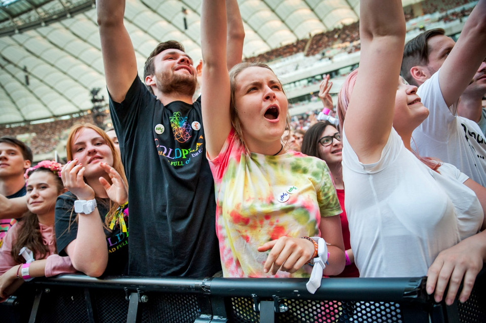 Coldplay w Polsce: Warszawa na dwie godziny stała się stolicą muzyki