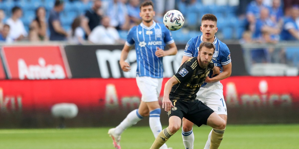 Ekstraklasa piłkarska 34. Kolejka: Lech - Legia 2:1