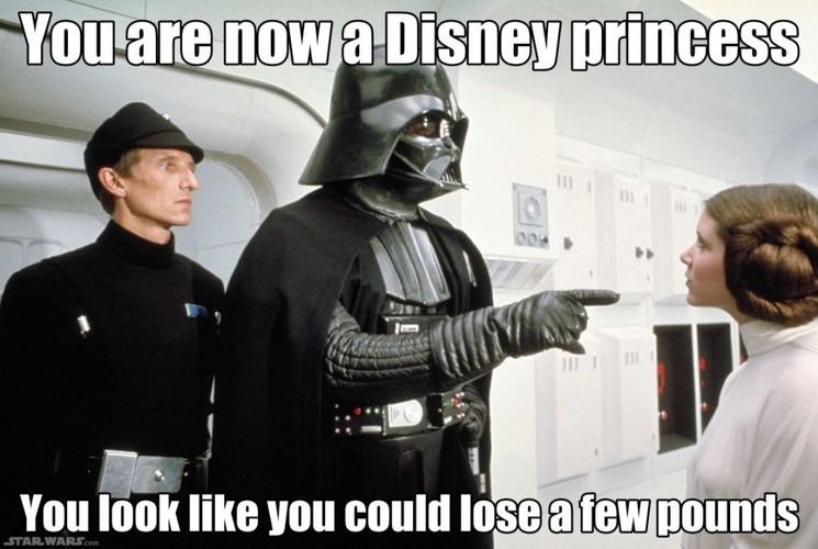 Gwiezdne wojny - mem