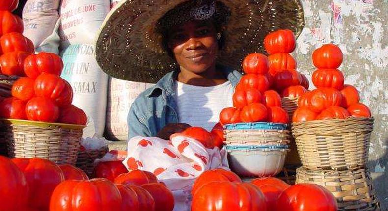 Ghanaian Food Market