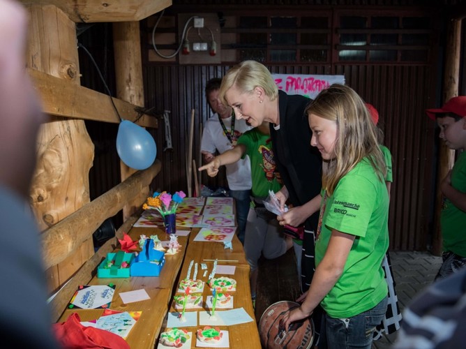 Agata Kornhauser-Duda na 'Wakacjach z muszkieterami'