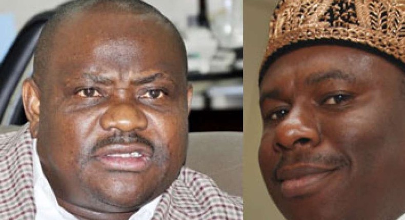 Nyesom Wike and Dakuku Peterside