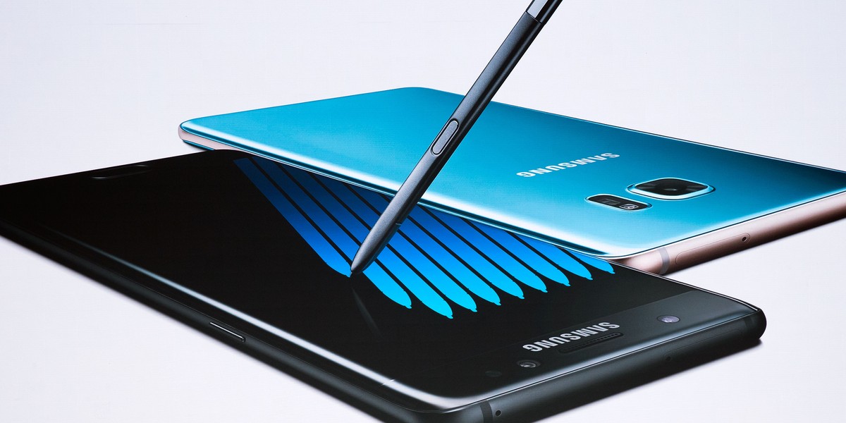 Samsung unveiled the Note 7 in August.