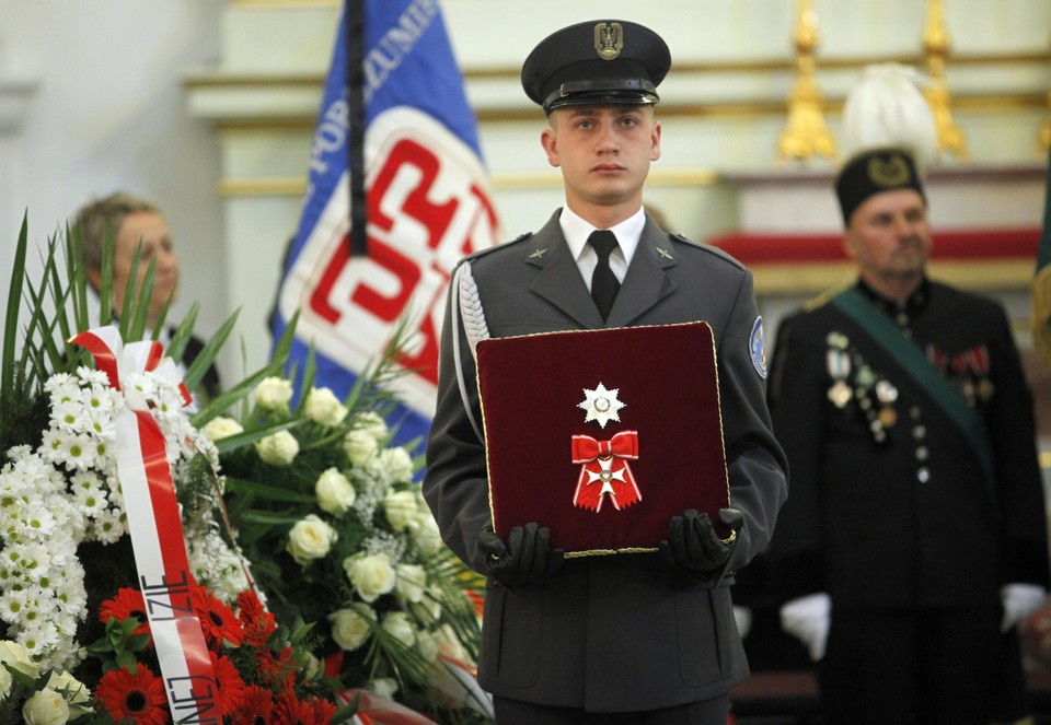 WARSZAWA UROCZYSTOŚCI POGRZEBOWE JARUGA-NOWACKA