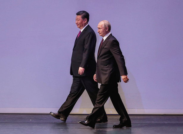 Xi Jinping i Władimir Putin