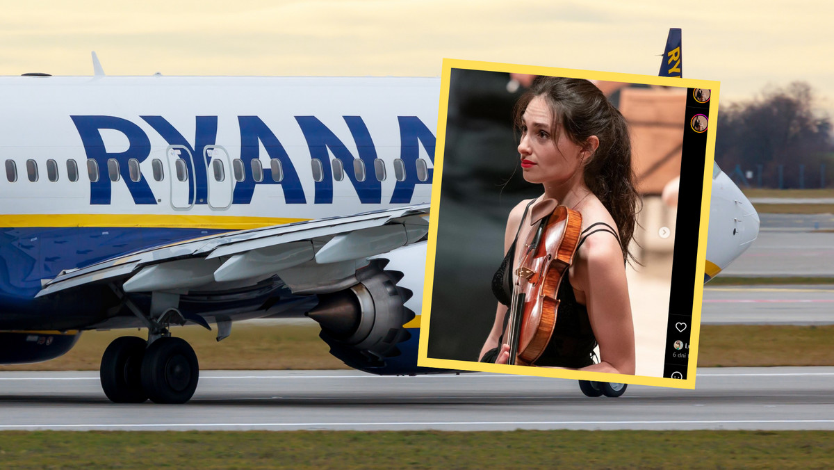 Linie Ryanair nie wpuściły skrzypaczki na pokład. Jej instrument był za duży