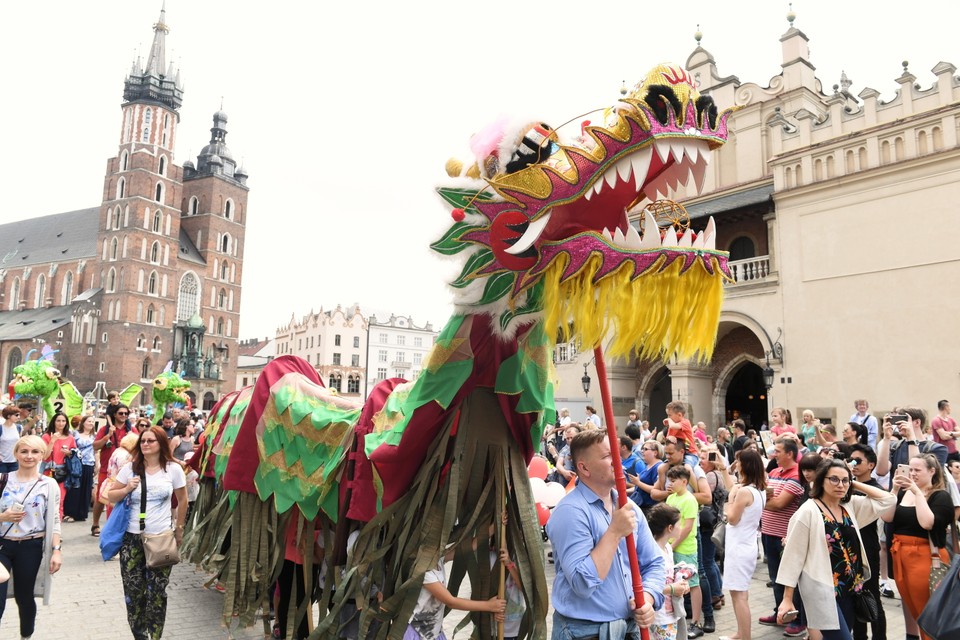 Wielka Parada Smoków przeszła przez Kraków