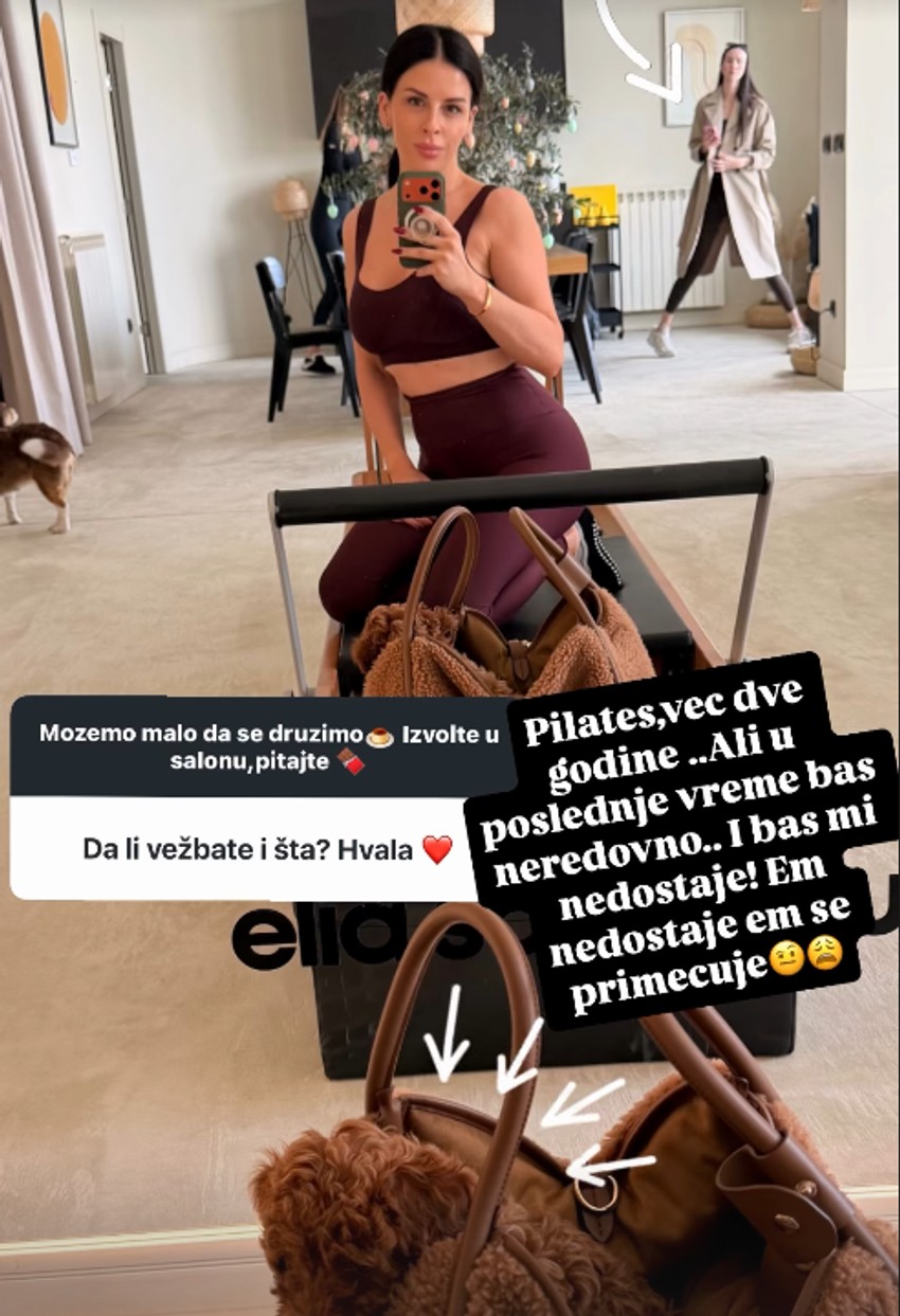 Ana Sević o treningu