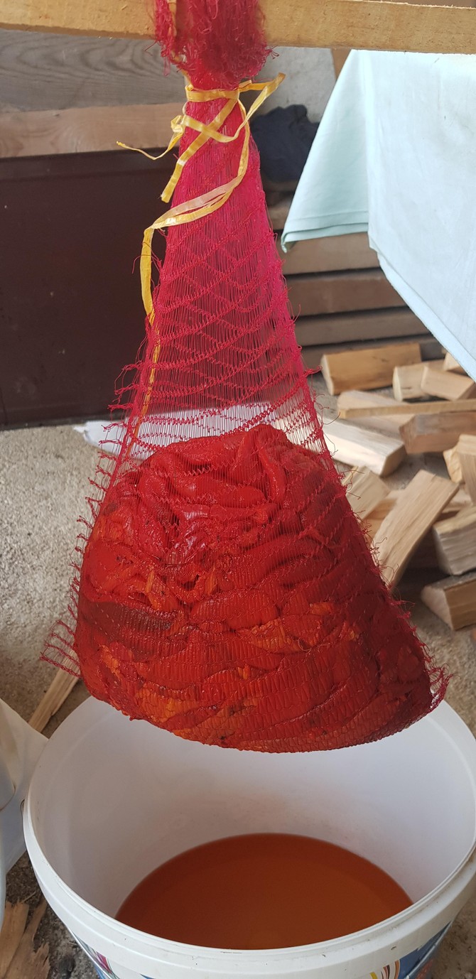 Ceđenje paprika