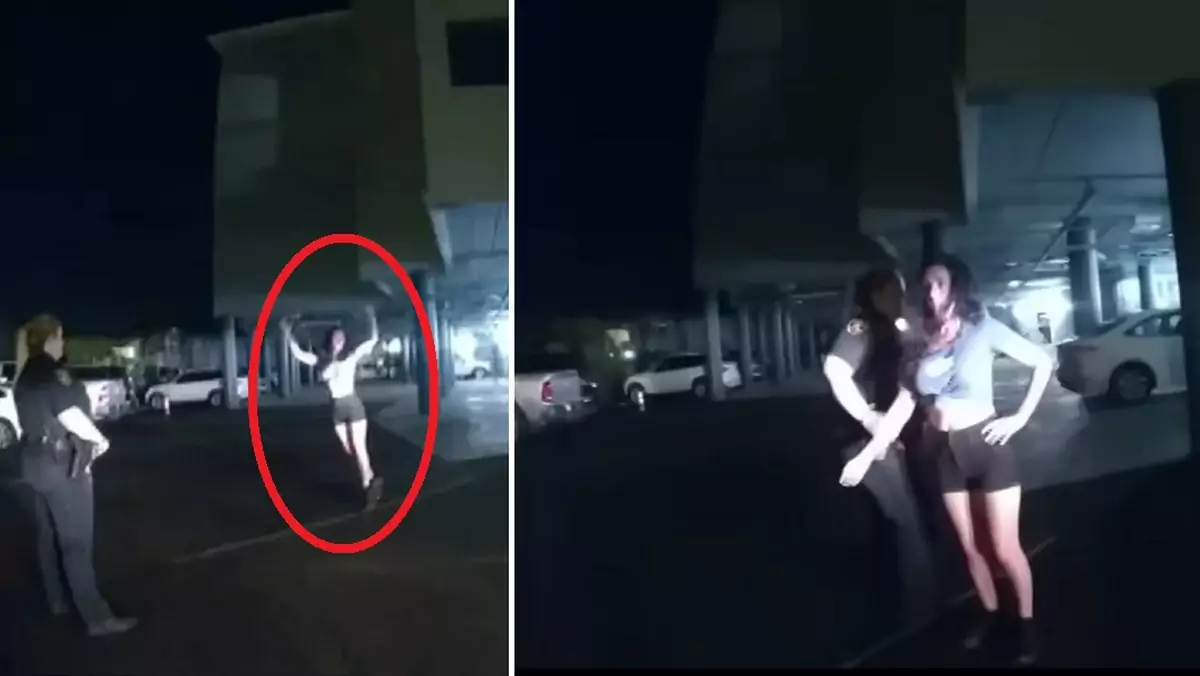 Amerykanka zatańczyła, by przekonać policjantów, że jest trzeźwa