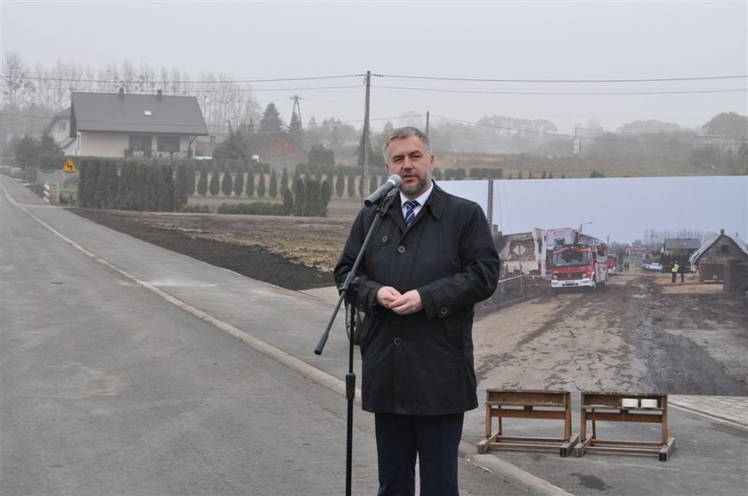 Otwarto odbudowaną drogę w Jankowie Przygodzkim