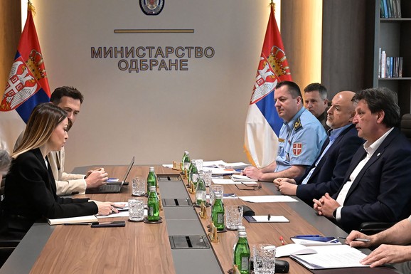 Mesarović i Gašić razgovarali o unapređenju saradnje dva ministarstva (FOTO)