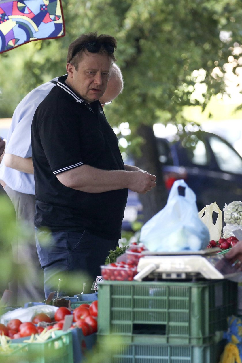 Olaf Lubaszenko na zakupach