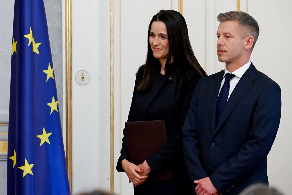 Anita Orban i Peter Mađar