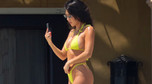 Kourtney Kardashian w bikini