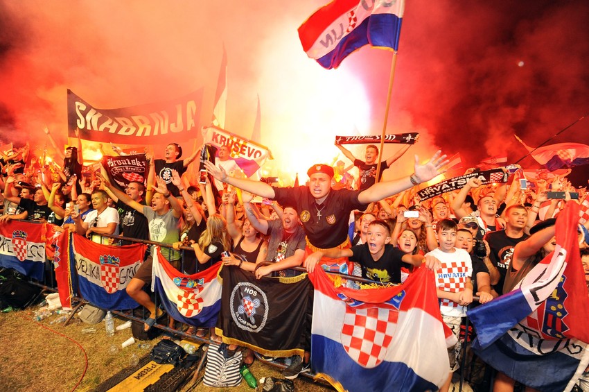 Marko Perković Tompson U Kninu