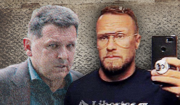 Slobodan Kašćelan i Radoje Zvicer