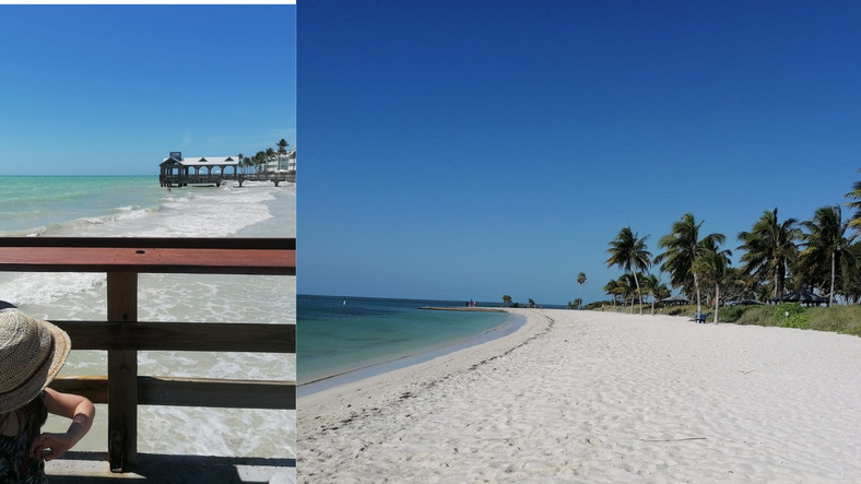 Piękne plaże na archipelagu Florida Keys