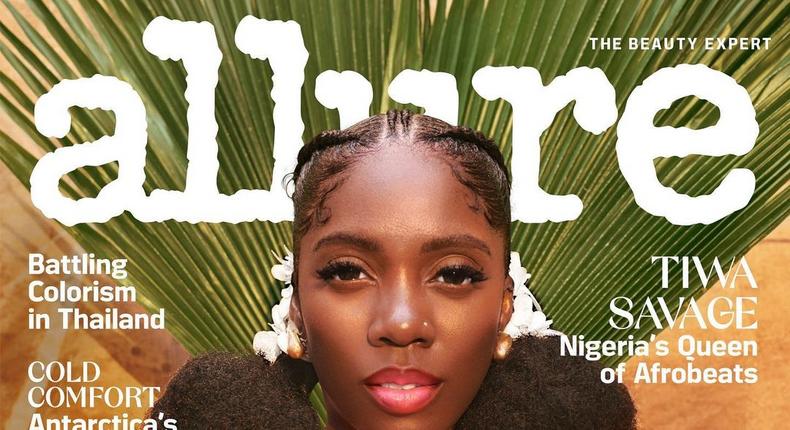 Tiwa Savage on Allure (Allure Magazine)