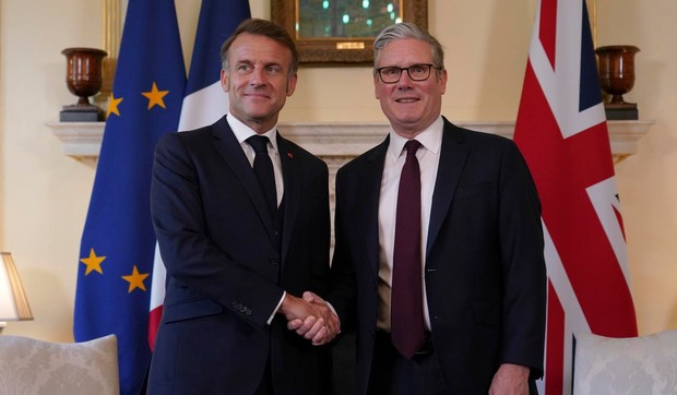 Britanski premijer Kir Starmer i francuski predsednik Emanuel Makron