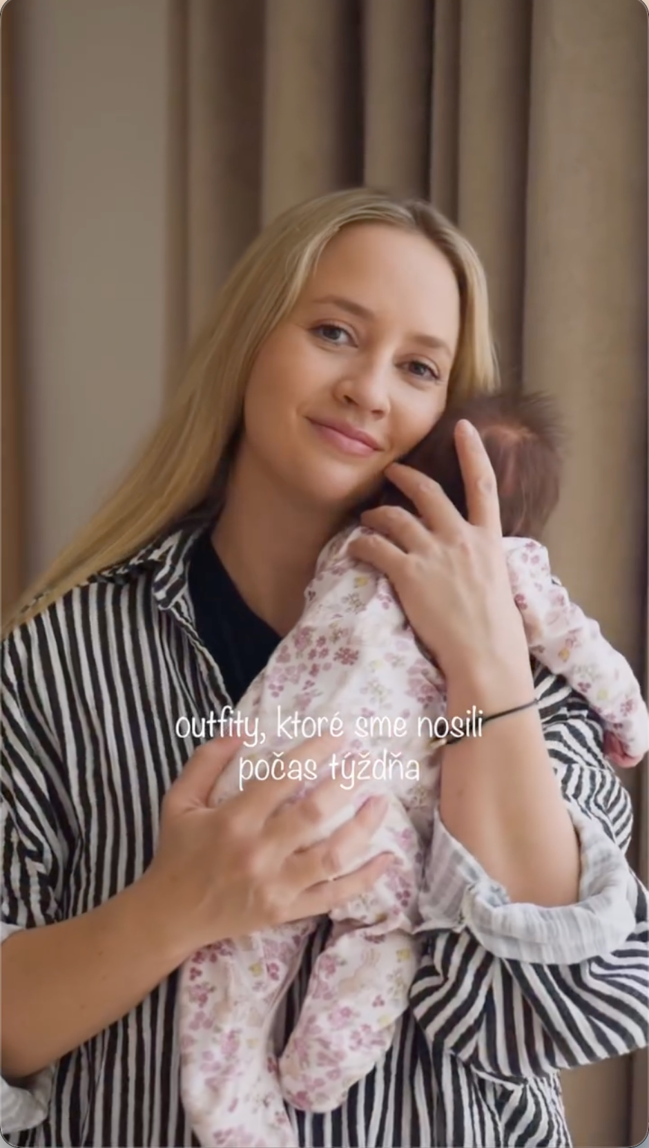 Barbora Krajčírová s dcérkou Chiarou.